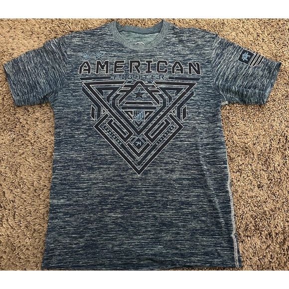 american fighter shirt Boys Medium - Picture 1 of 3